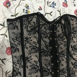 lace up fashion corset